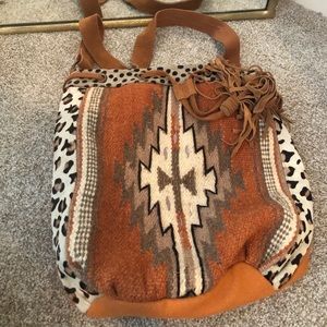 Aztec shoulder bag